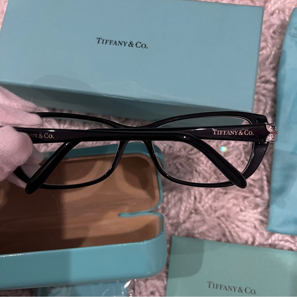 Authentic Tiffany & co eyeglass frame w crystals - Picture 5 of 13